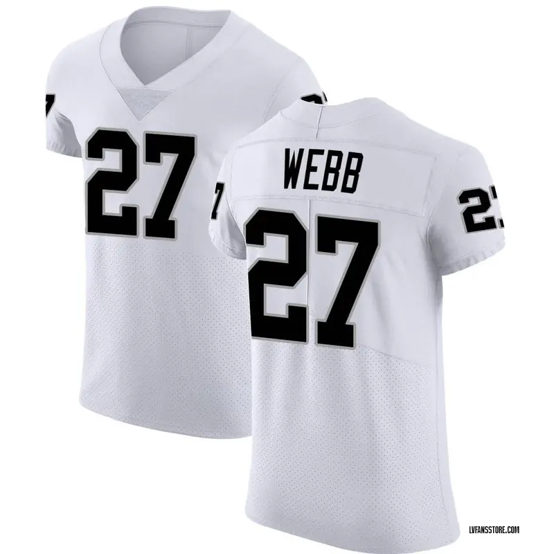 Men's White Elite Sam Webb Las Vegas Vapor Untouchable Jersey