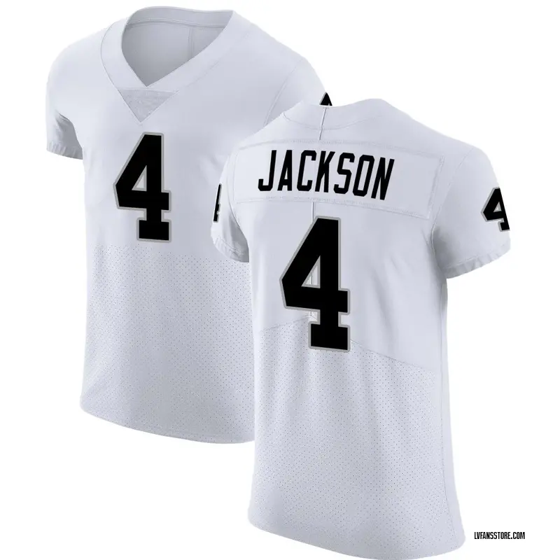 Men's White Elite Shedrick Jackson Las Vegas Vapor Untouchable Jersey