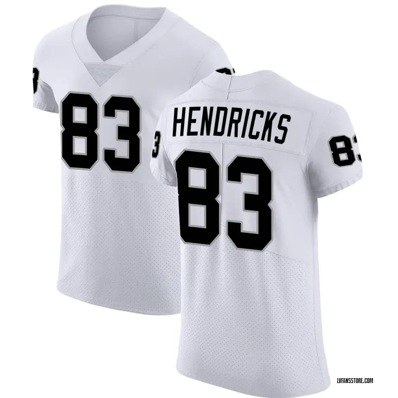 Men's White Elite Ted Hendricks Las Vegas Vapor Untouchable Jersey