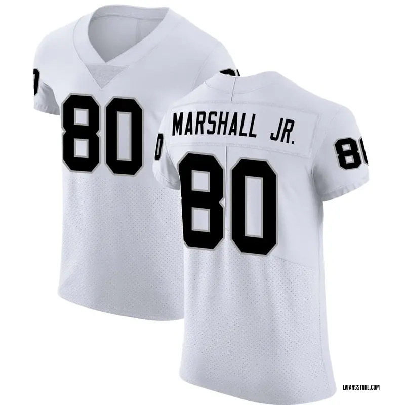 Men's White Elite Terrace Marshall Jr. Las Vegas Vapor Untouchable Jersey