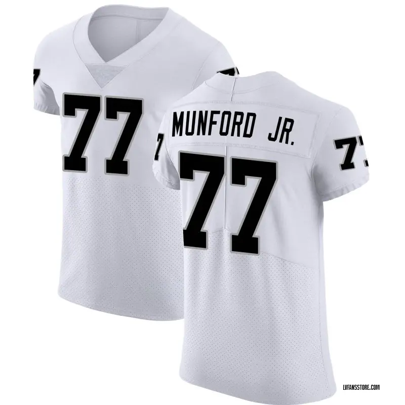 Men's White Elite Thayer Munford Jr. Las Vegas Vapor Untouchable Jersey