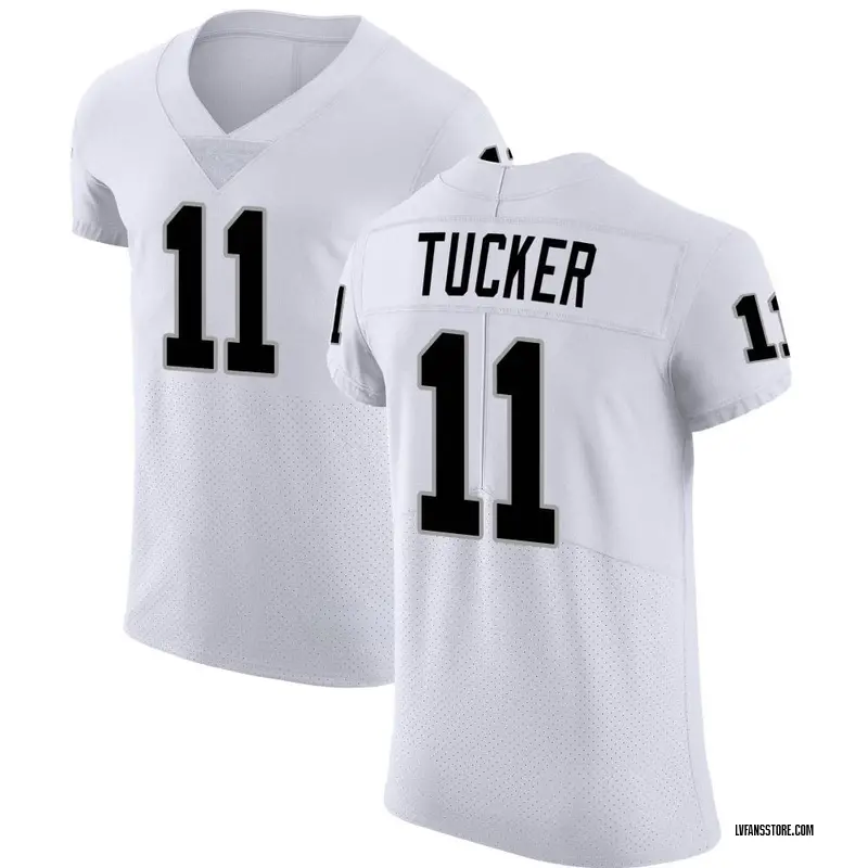 Men's White Elite Tre Tucker Las Vegas Vapor Untouchable Jersey