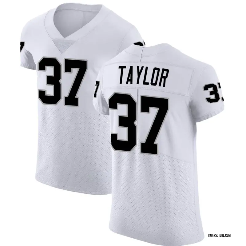 Men's White Elite Trey Taylor Las Vegas Vapor Untouchable Jersey