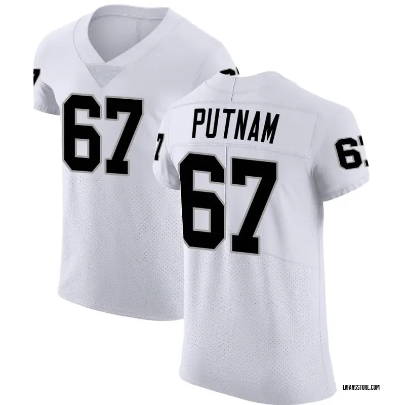 Men's White Elite Will Putnam Las Vegas Vapor Untouchable Jersey