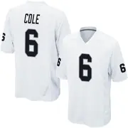 Men's White Game AJ Cole Las Vegas Jersey