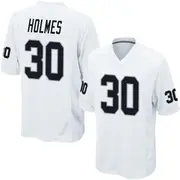 Men's White Game Darnay Holmes Las Vegas Jersey