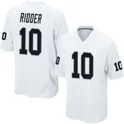 Men's White Game Desmond Ridder Las Vegas Jersey