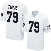 Men's White Game George Tarlas Las Vegas Jersey