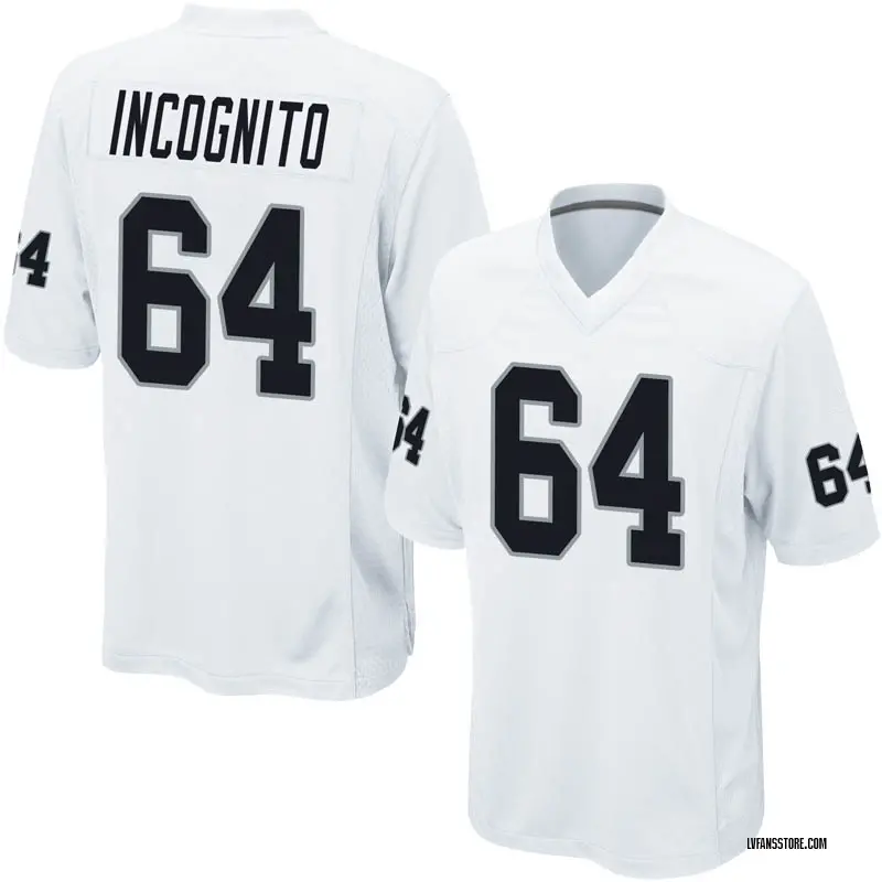 Men's White Game Richie Incognito Las Vegas Jersey