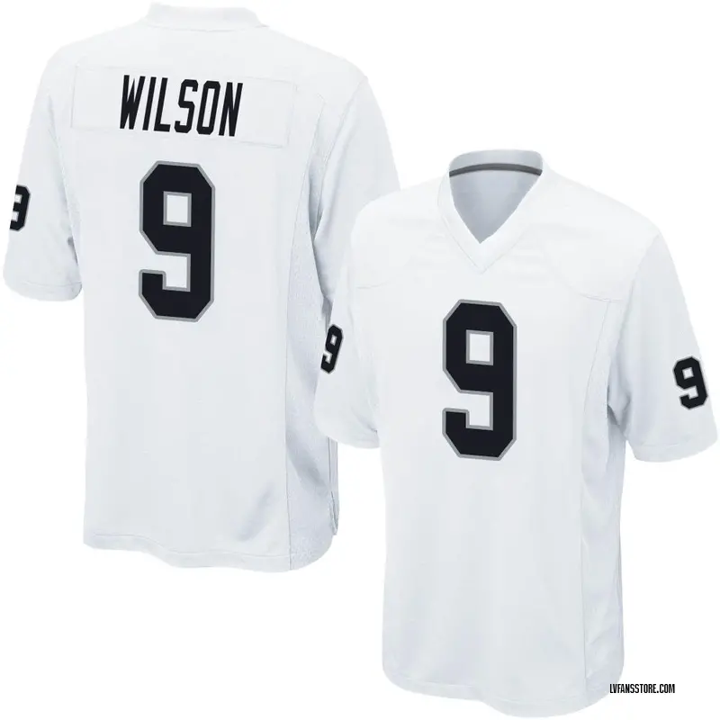 Men's White Game Tyree Wilson Las Vegas Jersey