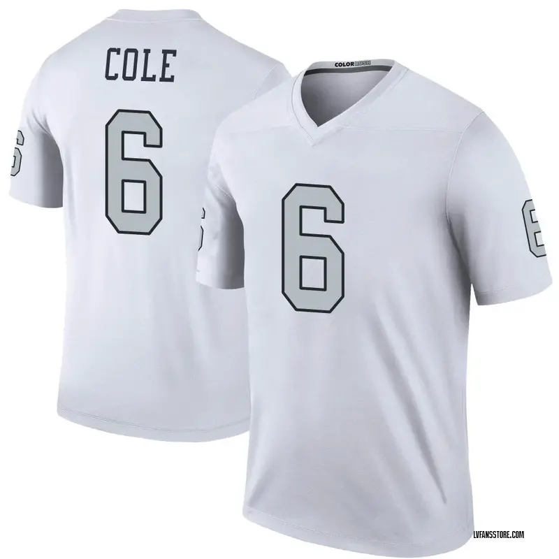 Men's White Legend AJ Cole Las Vegas Color Rush Jersey