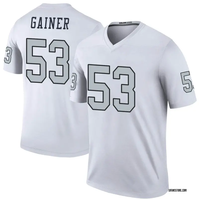 Men's White Legend Amari Gainer Las Vegas Color Rush Jersey