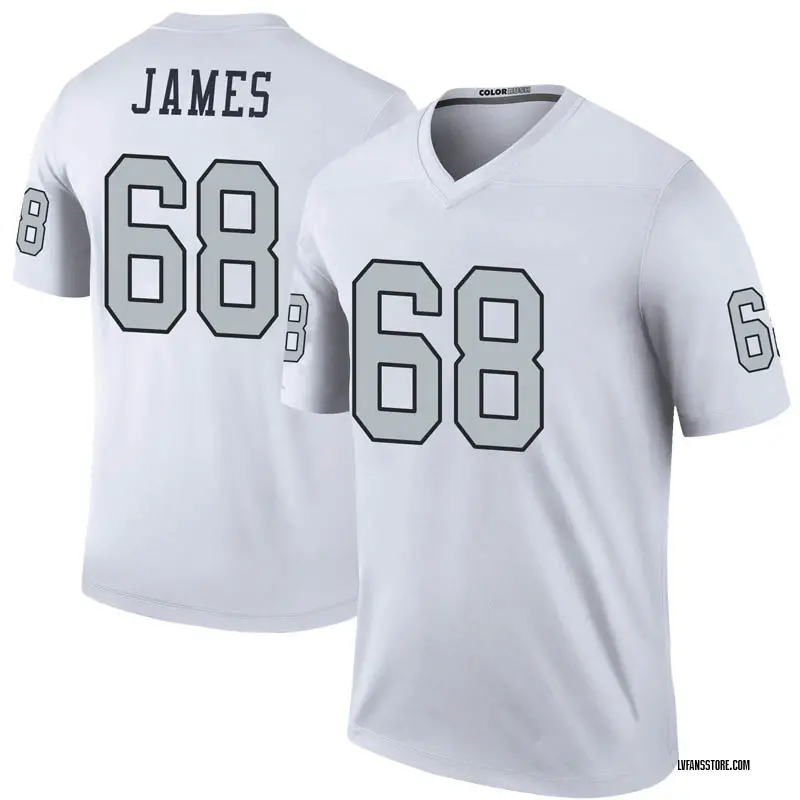 Men's White Legend Andre James Las Vegas Color Rush Jersey