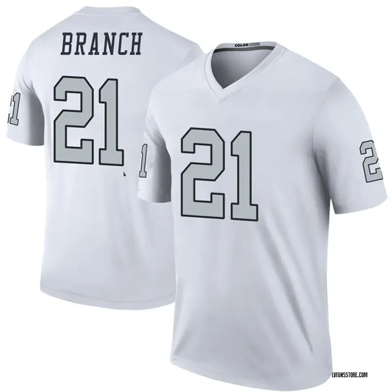 Men's White Legend Cliff Branch Las Vegas Color Rush Jersey