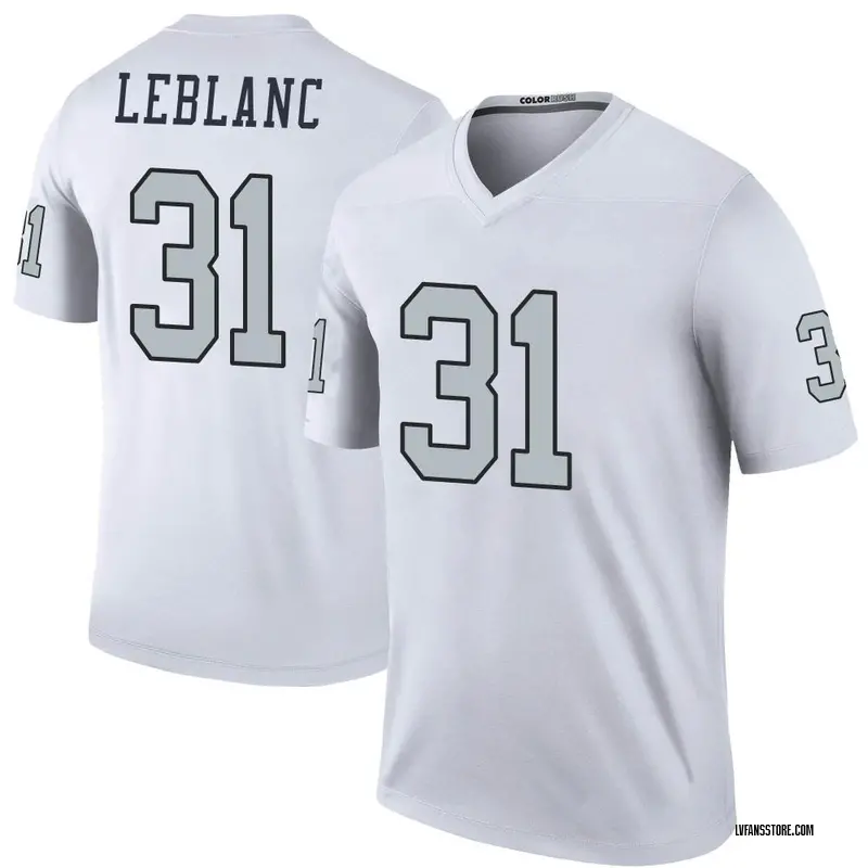 Men's White Legend Cre'Von LeBlanc Las Vegas Color Rush Jersey