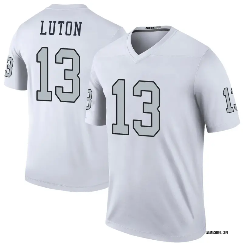 Men's White Legend Jake Luton Las Vegas Color Rush Jersey