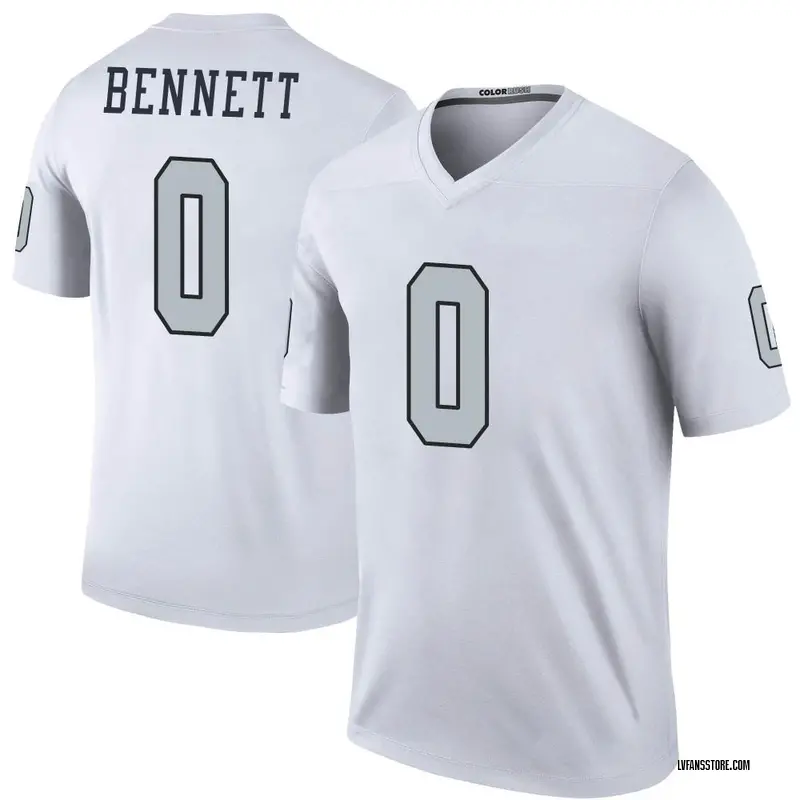 Men's White Legend Jakorian Bennett Las Vegas Color Rush Jersey