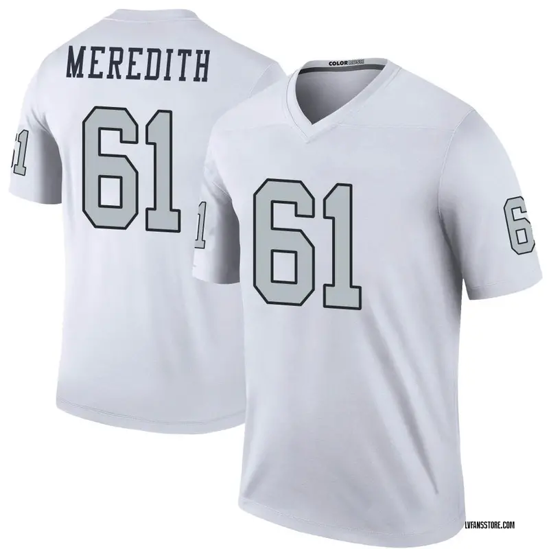 Men's White Legend Jordan Meredith Las Vegas Color Rush Jersey