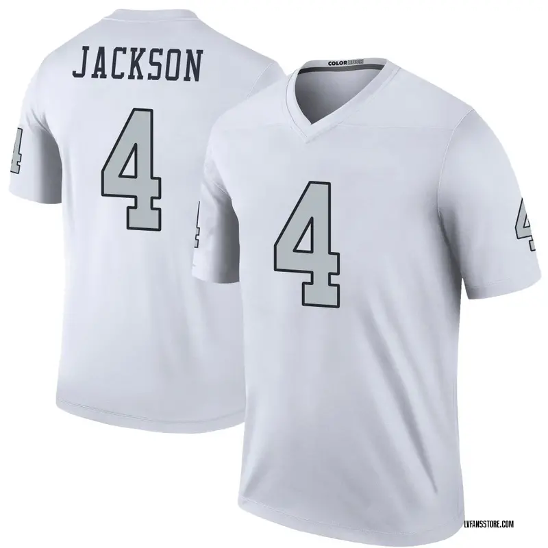 Men's White Legend Shedrick Jackson Las Vegas Color Rush Jersey