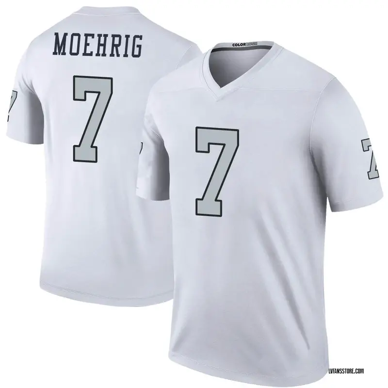 Men's White Legend Tre'von Moehrig Las Vegas Color Rush Jersey