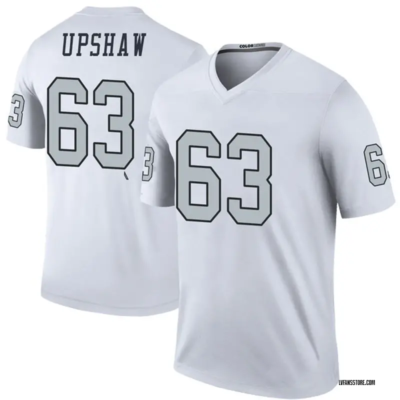 Men's White Legend Wilson Gene Upshaw Las Vegas Color Rush Jersey