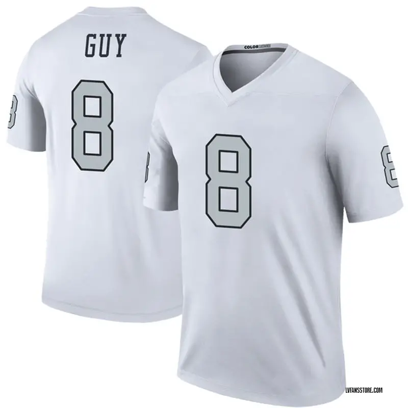 Men's White Legend Wilson Ray Guy Las Vegas Color Rush Jersey