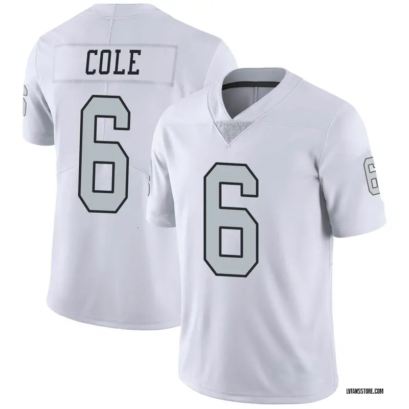 Men's White Limited AJ Cole Las Vegas Color Rush Jersey