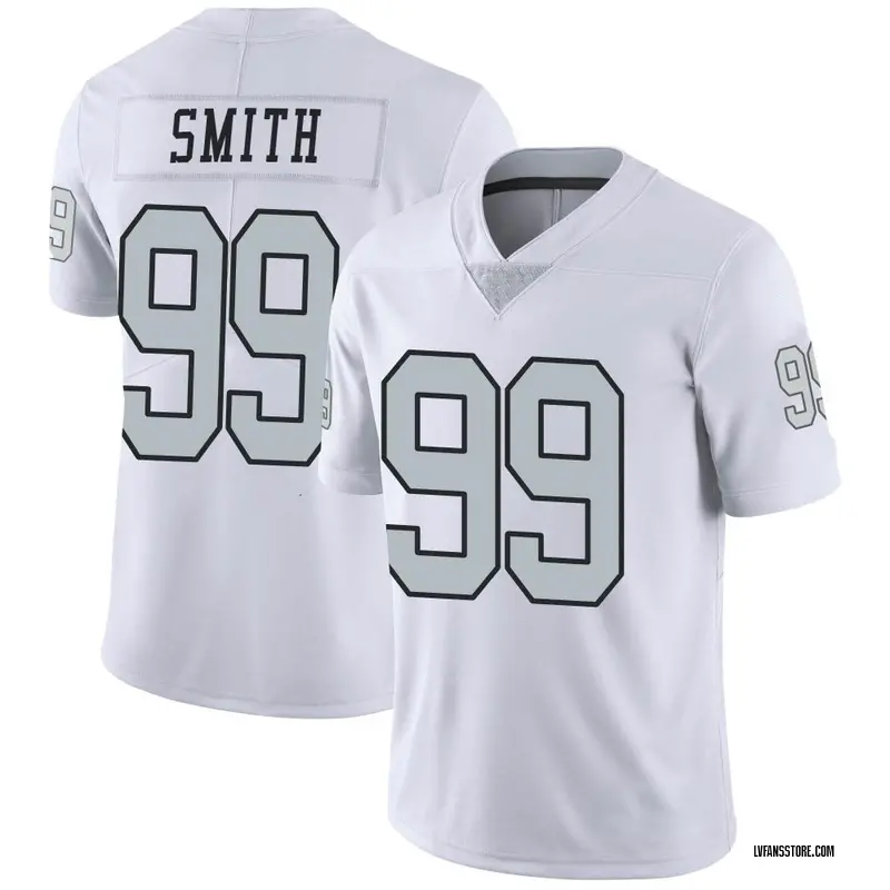 Men's White Limited Aldon Smith Las Vegas Color Rush Jersey