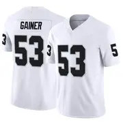 Men's White Limited Amari Gainer Las Vegas Vapor F.U.S.E. Jersey