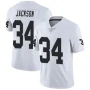 Men's White Limited Bo Jackson Las Vegas Vapor Untouchable Jersey