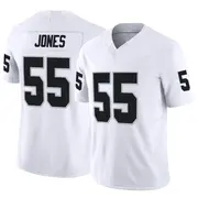 Men's White Limited Chandler Jones Las Vegas Vapor F.U.S.E. Jersey