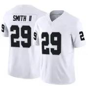 Men's White Limited Chris Smith II Las Vegas Vapor F.U.S.E. Jersey