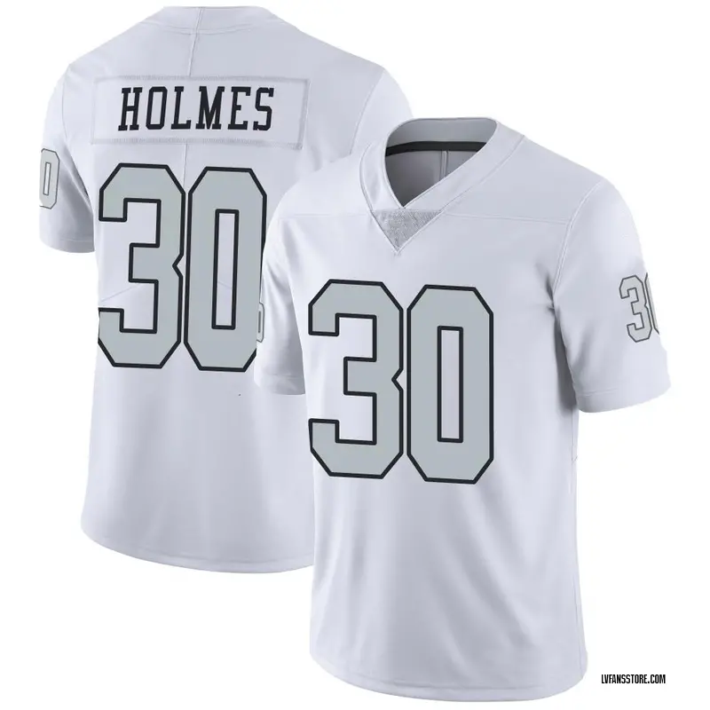 Men's White Limited Darnay Holmes Las Vegas Color Rush Jersey