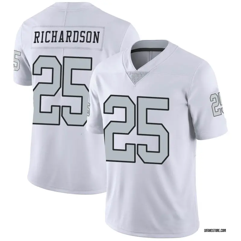 Men's White Limited Decamerion Richardson Las Vegas Color Rush Jersey