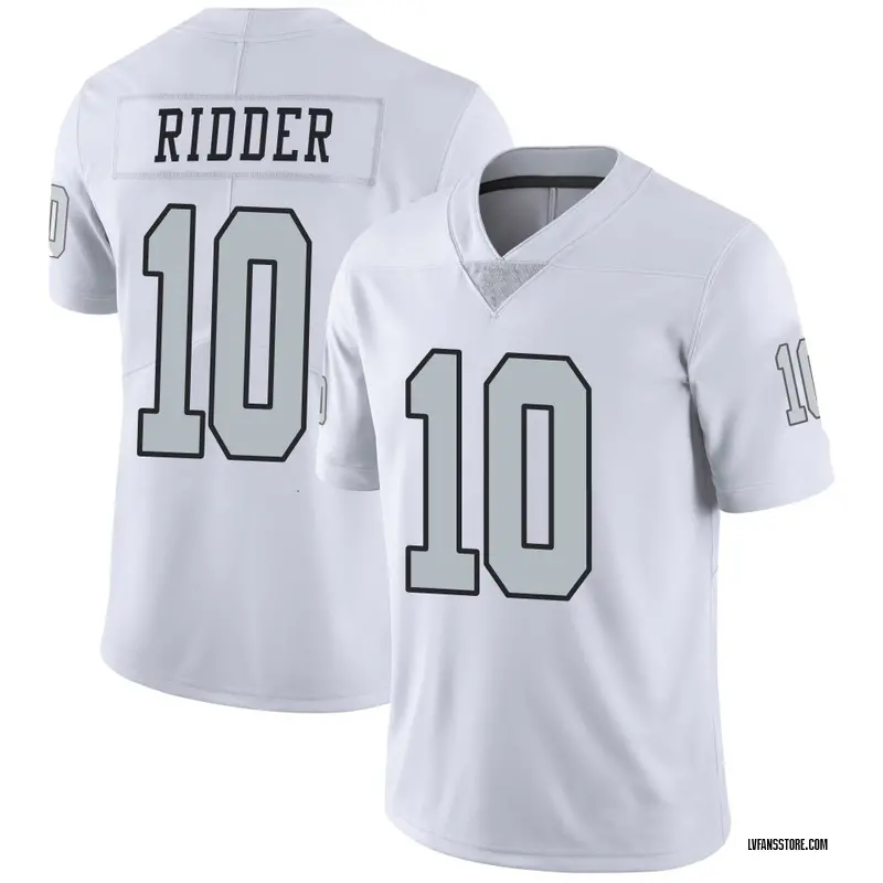 Men's White Limited Desmond Ridder Las Vegas Color Rush Jersey