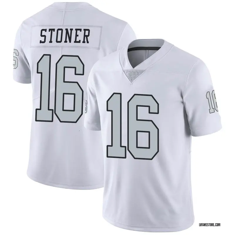 Men's White Limited Dillon Stoner Las Vegas Color Rush Jersey