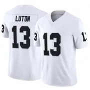 Men's White Limited Jake Luton Las Vegas Vapor F.U.S.E. Jersey