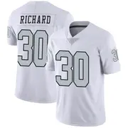 Men's White Limited Jalen Richard Las Vegas Color Rush Jersey