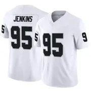 Men's White Limited John Jenkins Las Vegas Vapor F.U.S.E. Jersey