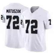 Men's White Limited John Matuszak Las Vegas Vapor F.U.S.E. Jersey