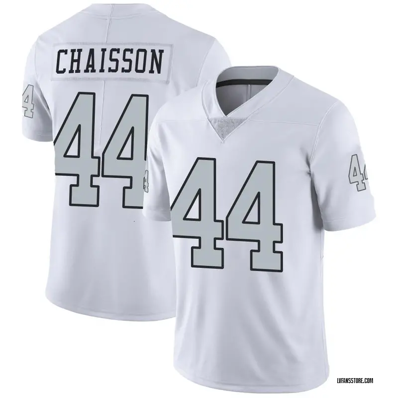 Men's White Limited K'Lavon Chaisson Las Vegas Color Rush Jersey