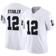 Men's White Limited Ken Stabler Las Vegas Vapor F.U.S.E. Jersey