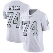 Men's White Limited Kolton Miller Las Vegas Color Rush Jersey