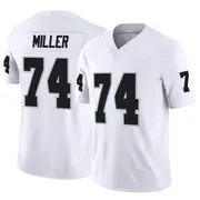 Men's White Limited Kolton Miller Las Vegas Vapor F.U.S.E. Jersey