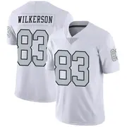 Men's White Limited Kristian Wilkerson Las Vegas Color Rush Jersey