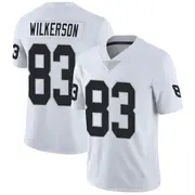 Men's White Limited Kristian Wilkerson Las Vegas Vapor Untouchable Jersey