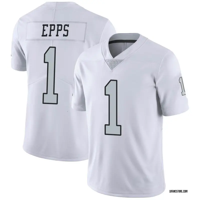 Men's White Limited Marcus Epps Las Vegas Color Rush Jersey