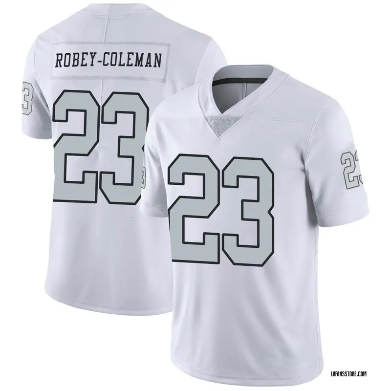 Men's White Limited Nickell Robey-Coleman Las Vegas Color Rush Jersey