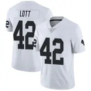 Men's White Limited Ronnie Lott Las Vegas Vapor Untouchable Jersey