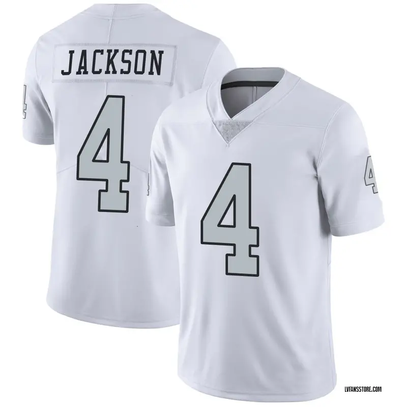 Men's White Limited Shedrick Jackson Las Vegas Color Rush Jersey